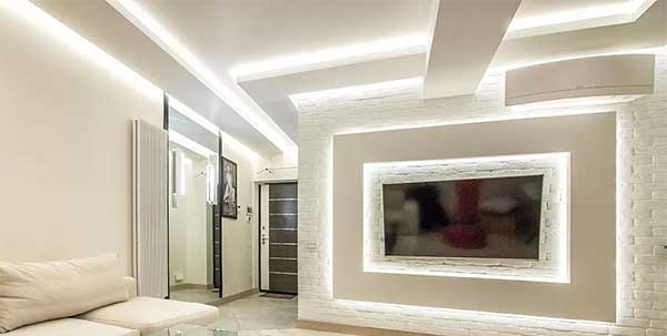 کناف دیوار تلویزیون