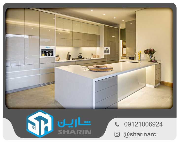 نمونه کابینت پلی گلاس