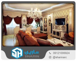 ترکیب رنگی در دکوراسیون کلاسیک 