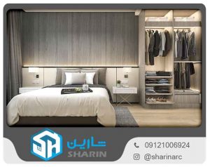 انتخاب رنگ مناسب در طراحی کمد دیواری 
