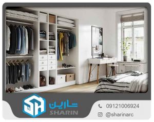 رنگ مناسب کمد دیواری 